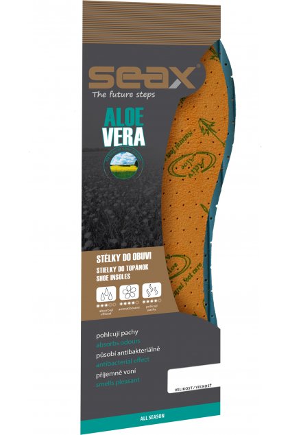 SEAX vložky do bot Aloe Vera