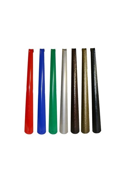 Obouvací lžíce kovová 42 cm černá