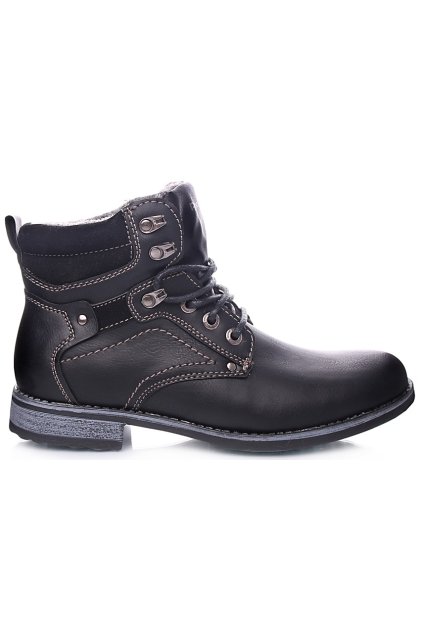 RB9550 5BK panske zimni boty 1