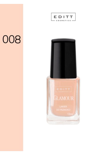 Editt Glamour lak na nehty 008