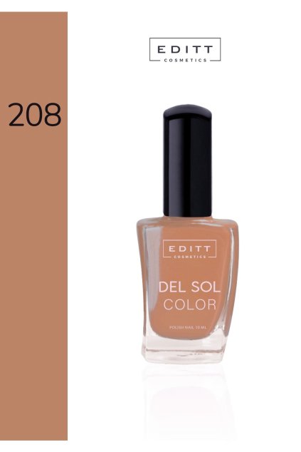 Editt Del Sol lak na nehty 208