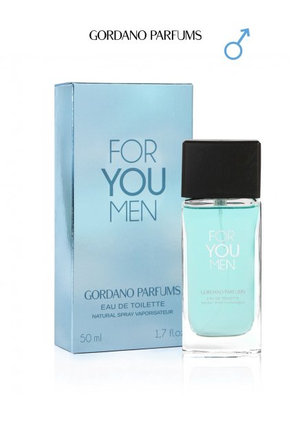 Gordano parfums For You Men  Inspirováno vůní: Calvin Klein CK IN2U