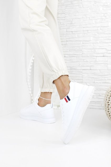 Tenisky na platformě 2JS145-8WH  2. jakost