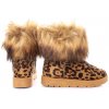 SJ1672 6LEO valenky s leopardim vzorem 3
