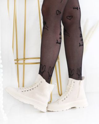 Teplo, styl a pohodlí v jednom kroku 🔥 Béžové kotníkové tenisky tě zahřejí i v těch nejchladnějších dnech 🥶 www.sboty.cz...