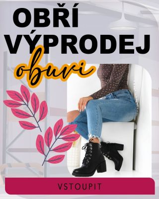 💥 OBŘÍ VÝPRODEJ OBUVI 💥 MY STĚHUJEME SKLAD = VY NAKUPUJETE ZA MINIMUM 💥 Navštiv náš eshop www.sboty.cz a ulov si své botky...