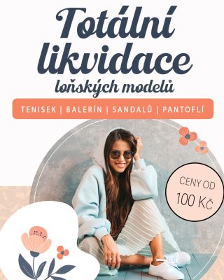 Vyšlápněte si do jara ještě levněji! 👟 Totální likvidace loňských modelů je tady.