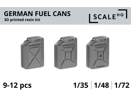 GERMAN FUEL CANS