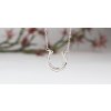 Stříbrný náhrdelník podkova