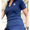 Jezdecké triko Navy Blue 1136