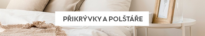 kategorie přikrývky a polštáře