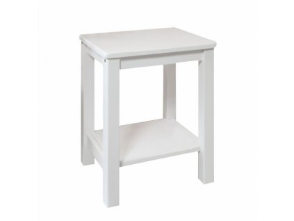 Bílý noční stolek FOSIL