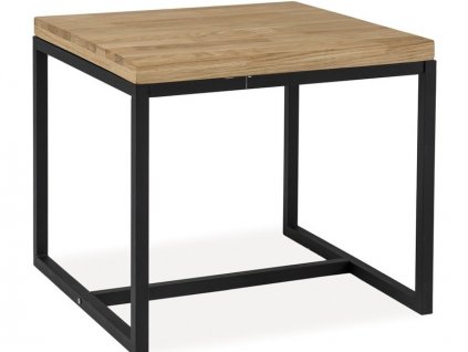 Příruční stolek s dubovou deskou LORAS C