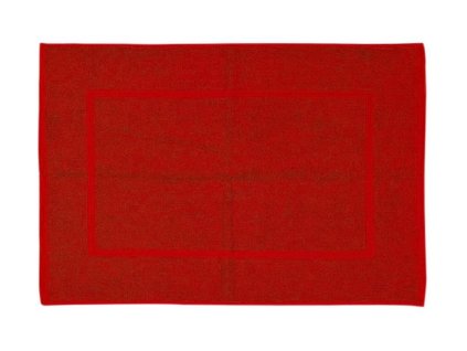 Hotelová předložka Comfort červená 50×75 cm s gramáží 750g/m²