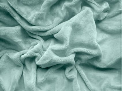 Mentolové mikroplyšové prostěradlo SOFT 90x200 cm pro maximální pohodlí