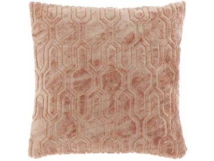 Dekorační polštářek RORY 45 x 45 cm růžový – stylový doplněk pro pohodlný a elegantní interiér.
