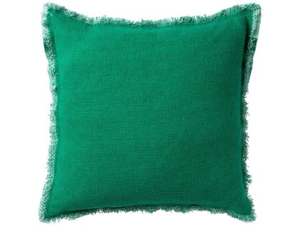 Dekorační povlak na polštář BURTO EMERALD 45x45 cm – elegantní smaragdová zelená