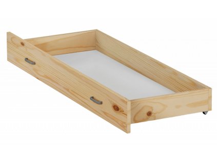 Dětský úložný box Domeček D3 borovice – praktický prostor pod postel