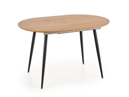 AKCE Rozkládací jídelní stůl ZENITH v dekoru dub 120(160)x80 II. jakost