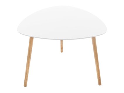 Bílý konferenční stolek MILEO – moderní a stylový design