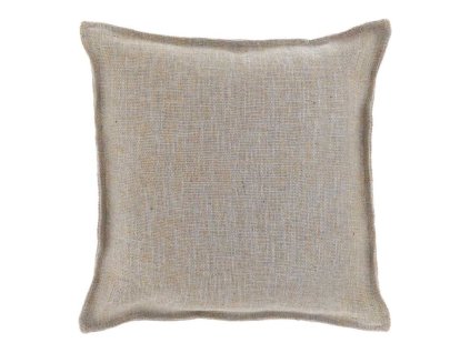 Jednoduchý dekorační polštářek NESSA 45x45 cm šedý