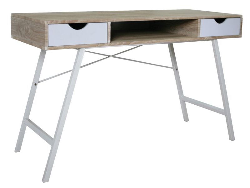 Levně Psací stůl s deskou v dekoru dub sonoma B-140