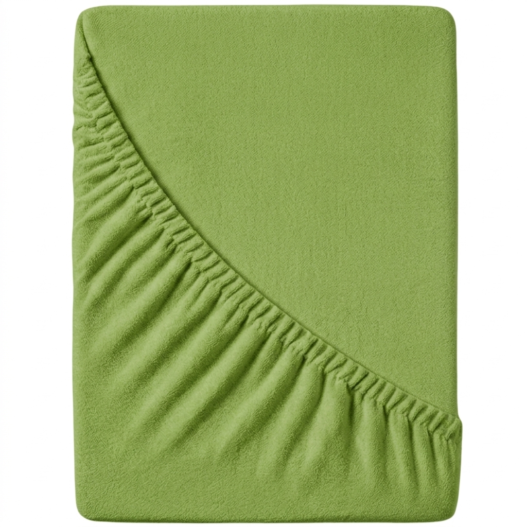 Froté prostěradlo EXCLUSIVE zelené 200x220 cm