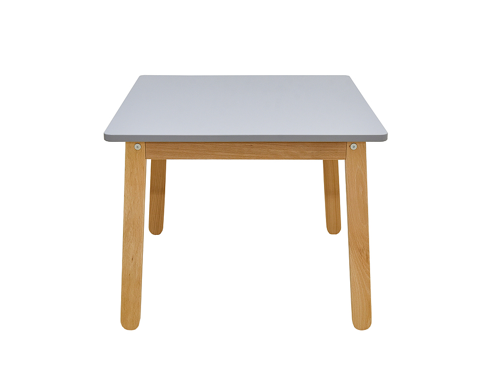 Levně Bellamy Šedý dětský stůl WOODY GREY