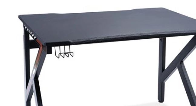 Černý psací stůl B-306 (obrázek 2)