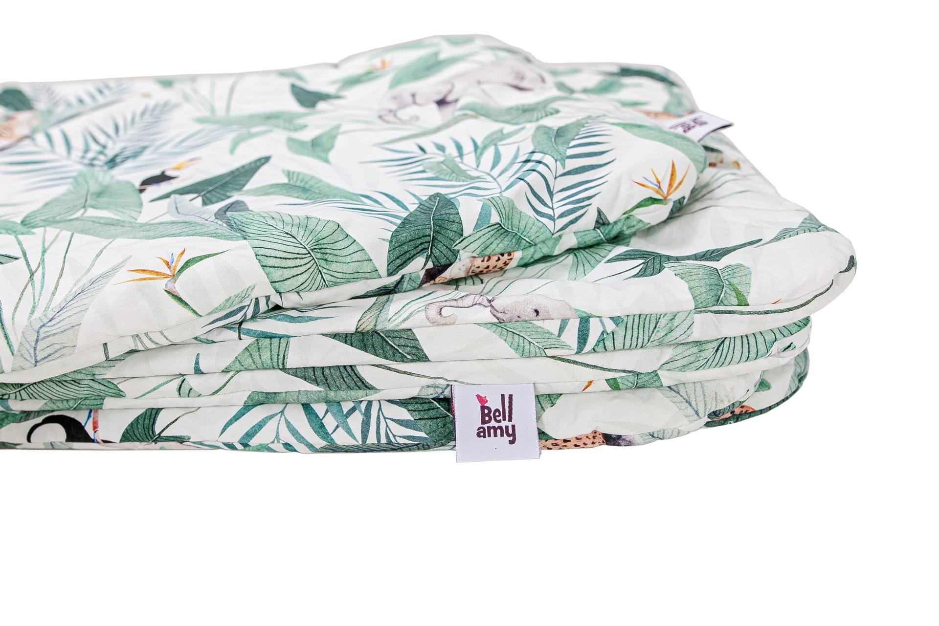 Levně Bellamy Set přikrývky a polštáře do postýlky JUNGLE, vel. M