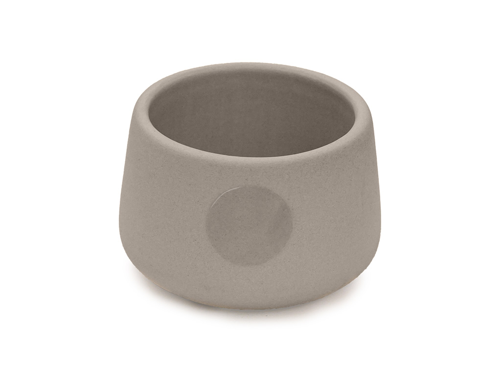 Levně Räder Světle šedý kameninový svícen LIGHT GRAY