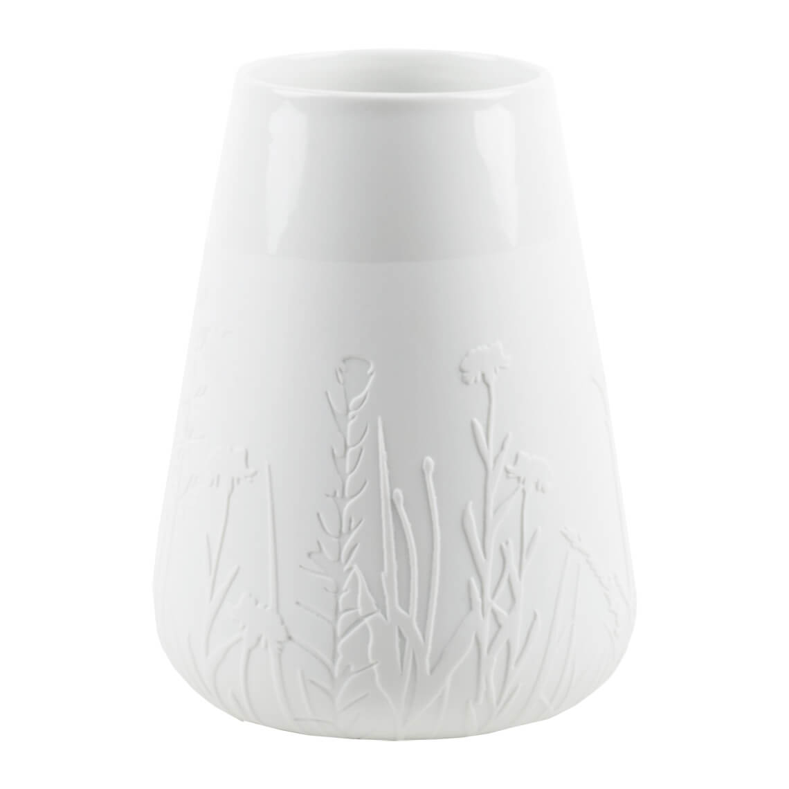Levně Räder Bílá porcelánová váza FLORAL GRASSES