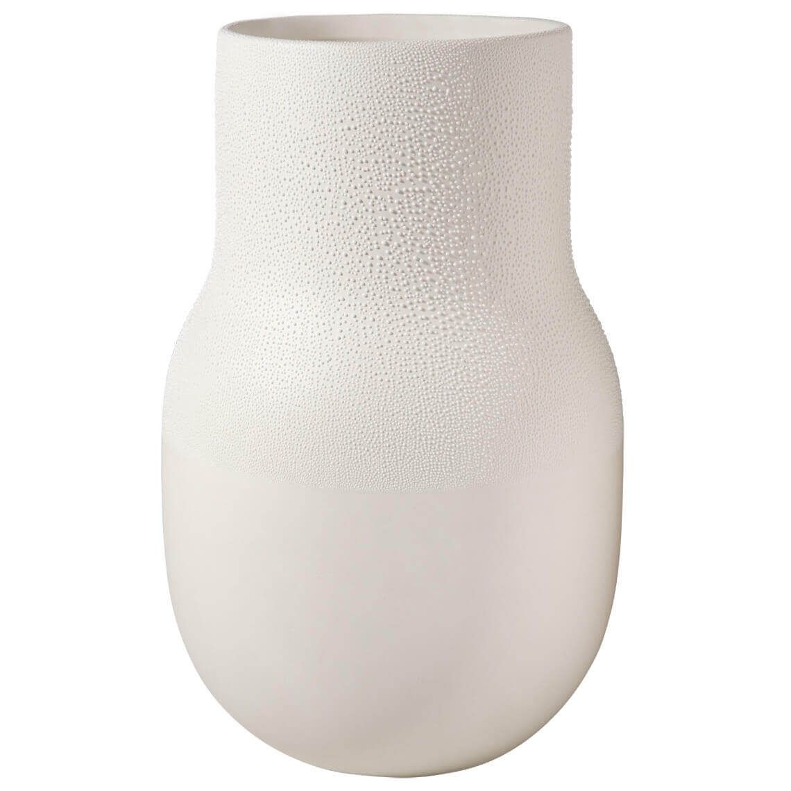 Levně Räder Krémová kameninová váza PEARL, velká