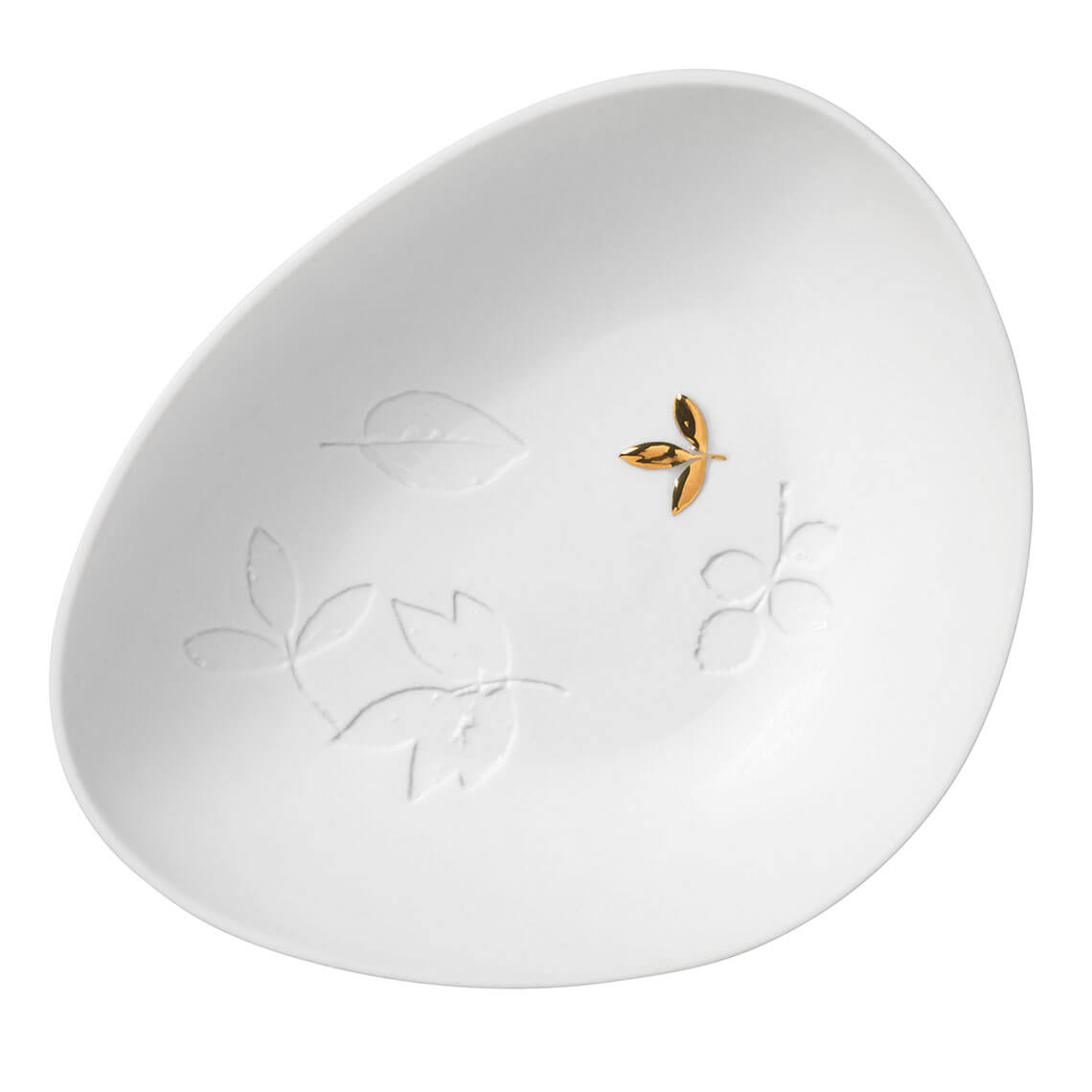 Levně Räder Bílá porcelánová miska GOLD LEAF