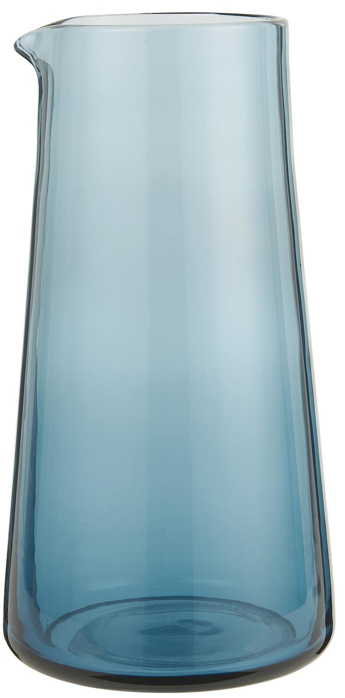 Levně IB Laursen Modrá skleněná karafa Glass Blue 1l