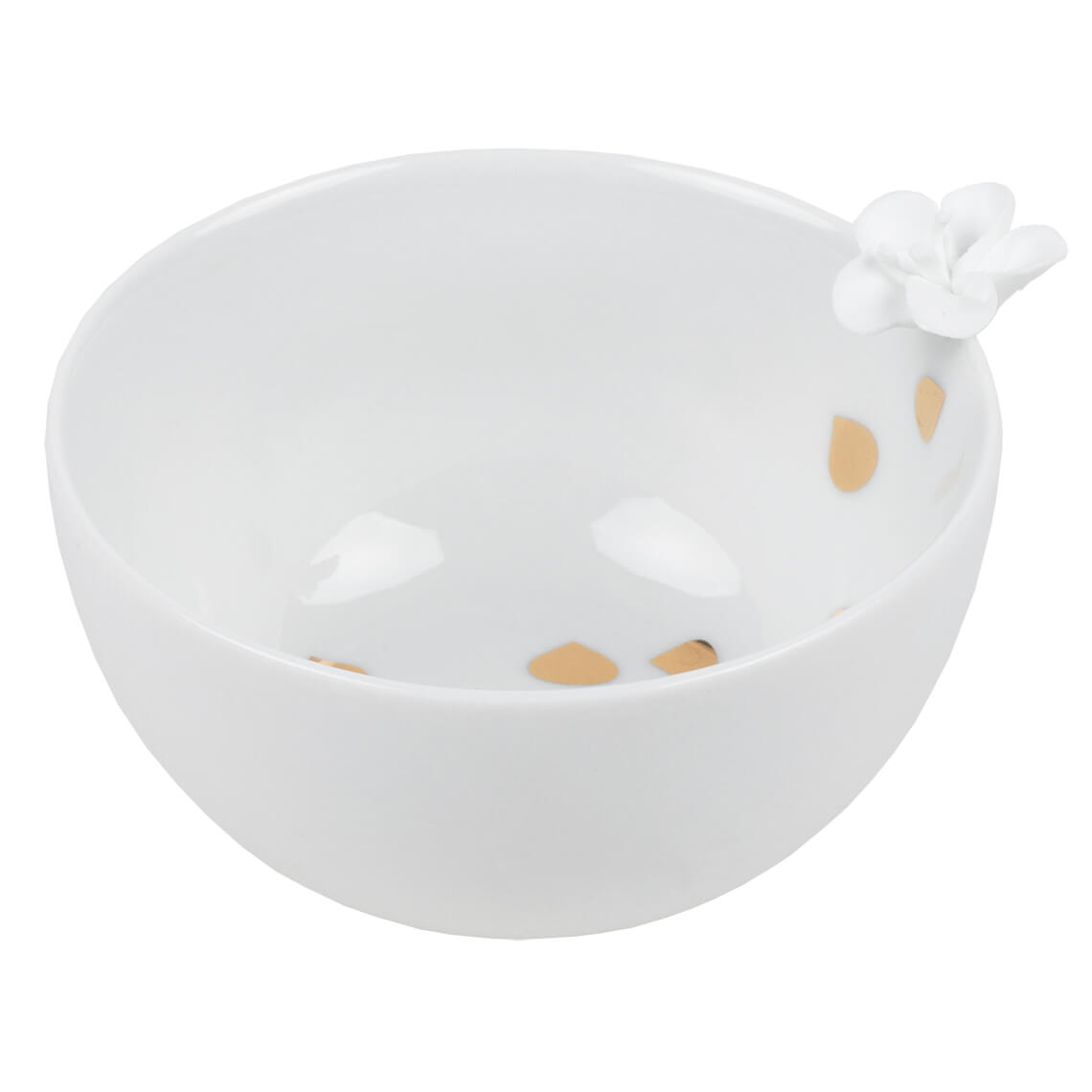 Levně Räder Bílá porcelánová miska FLOWER