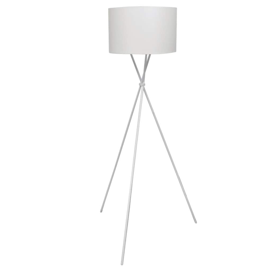 Levně Bílá stojací lampa STANDY