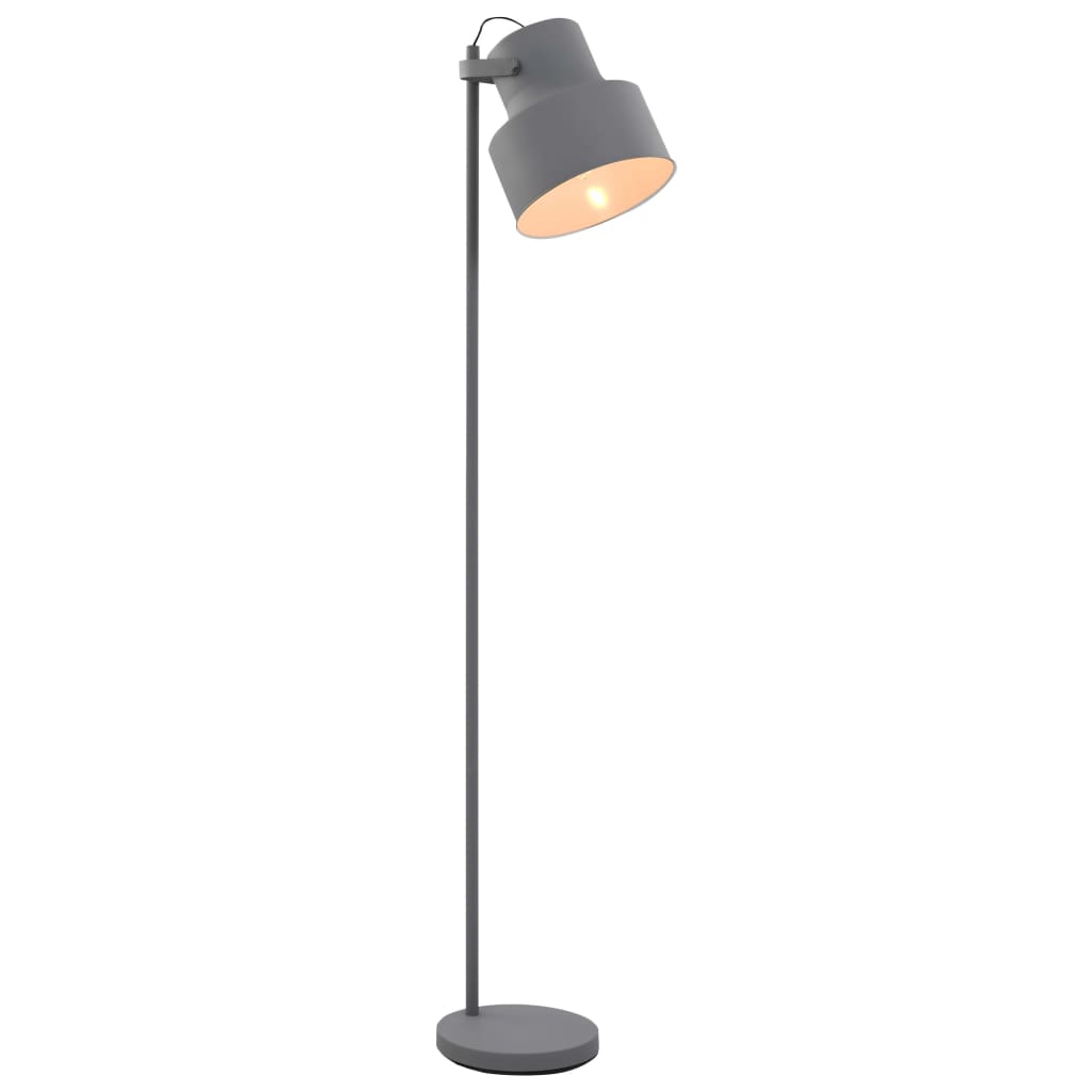 Levně Šedá stojací lampa ANATOL