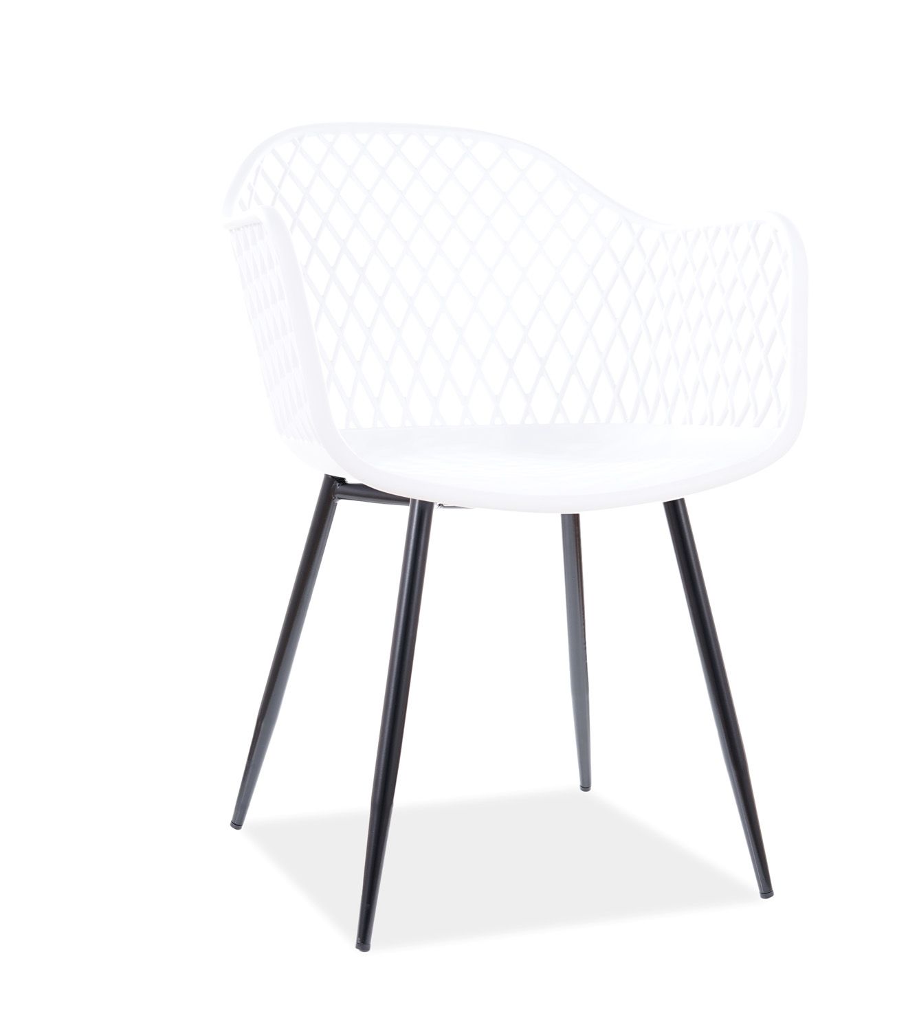 AKCE Bílá plastová židle CORRAL B II. jakost