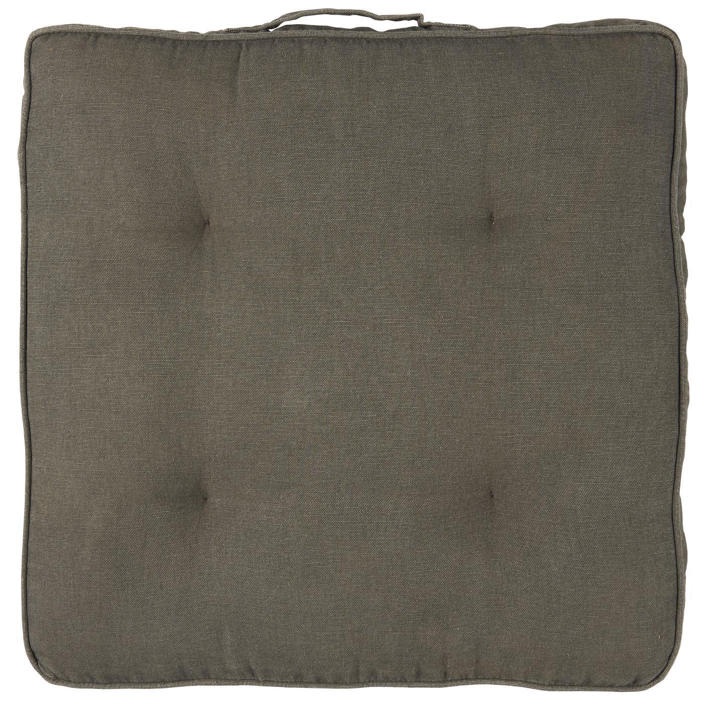 Levně IB Laursen Šedý podsedák FLOOR CUSION 45x45 cm