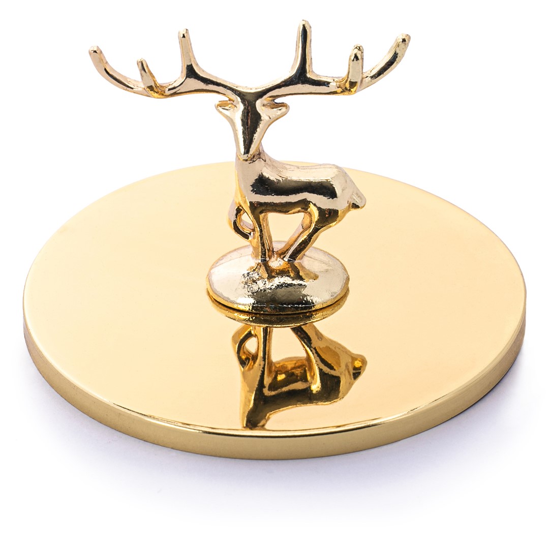 Černá skleněná šperkovnice DEER (obrázek 2)