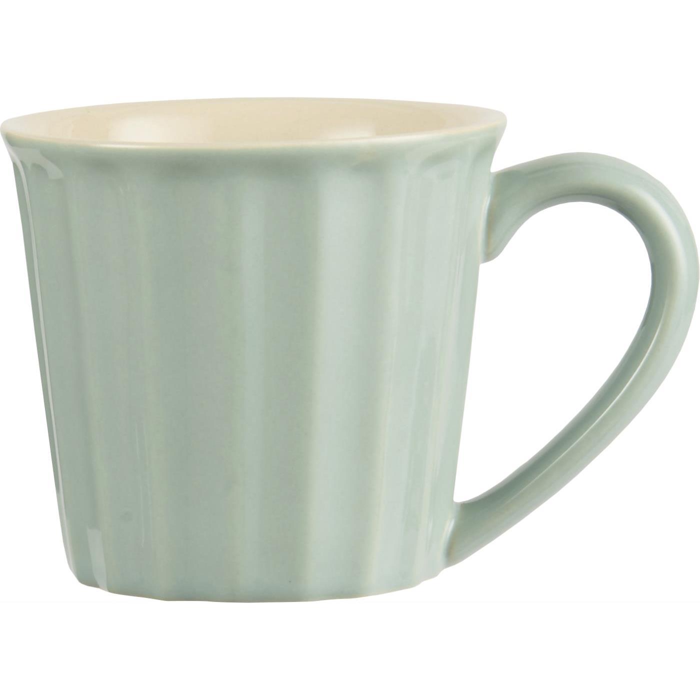 Levně IB Laursen Zelený keramický hrnek MYNTE GREEN TEA