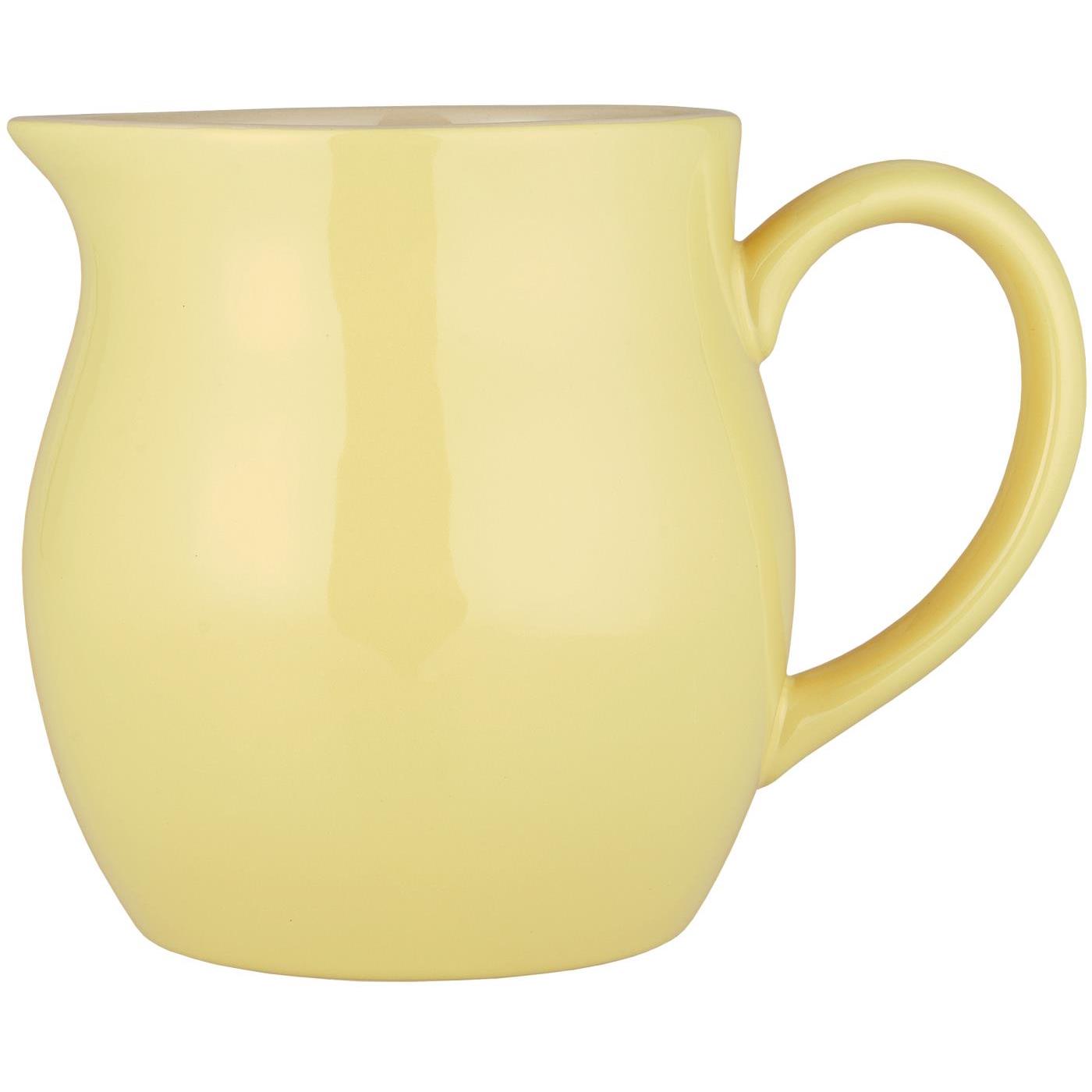 Levně IB Laursen Žlutý keramický džbán 2,5l MYNTE LEMONADE