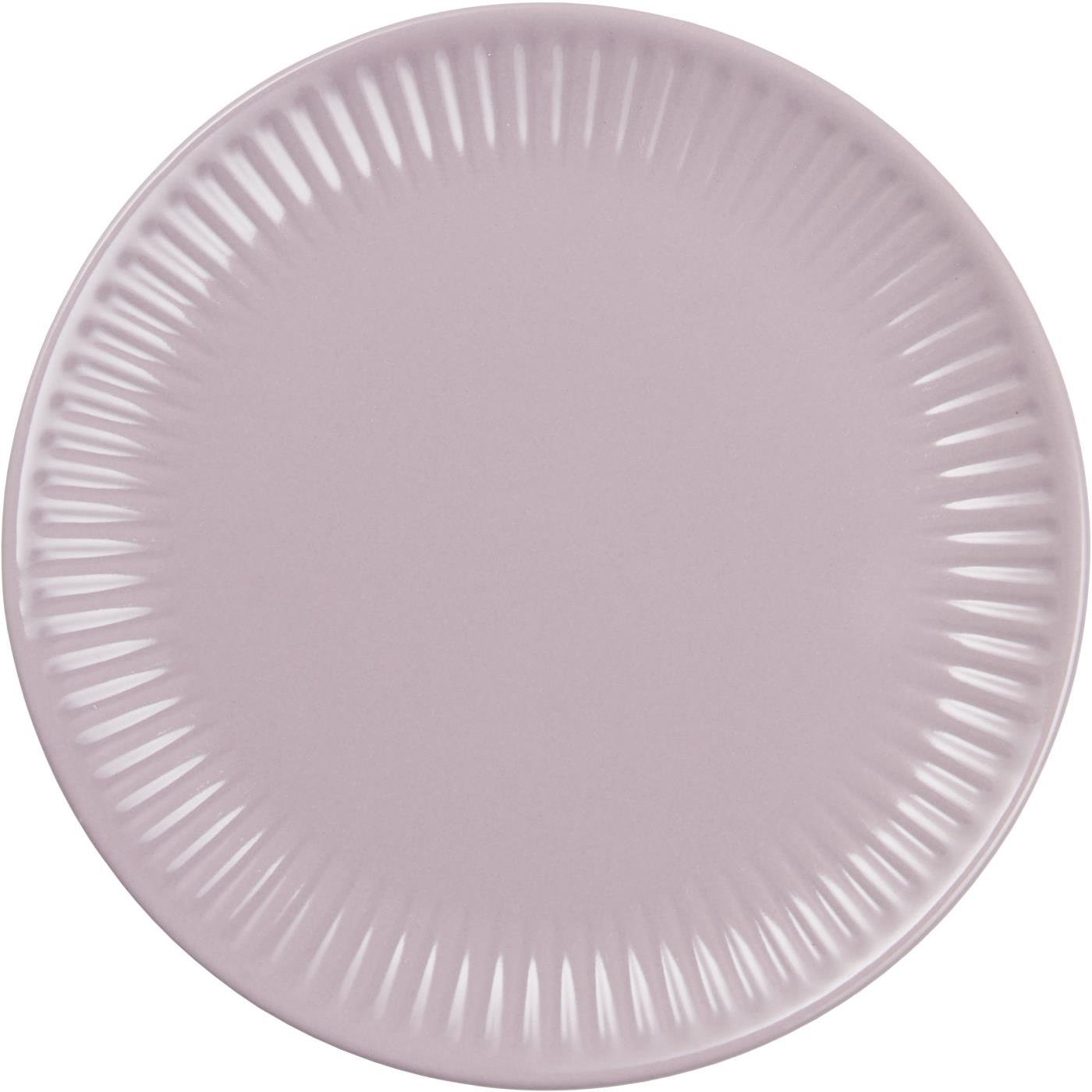 Levně IB Laursen Fialový keramický talíř MYNTE LAVENDER