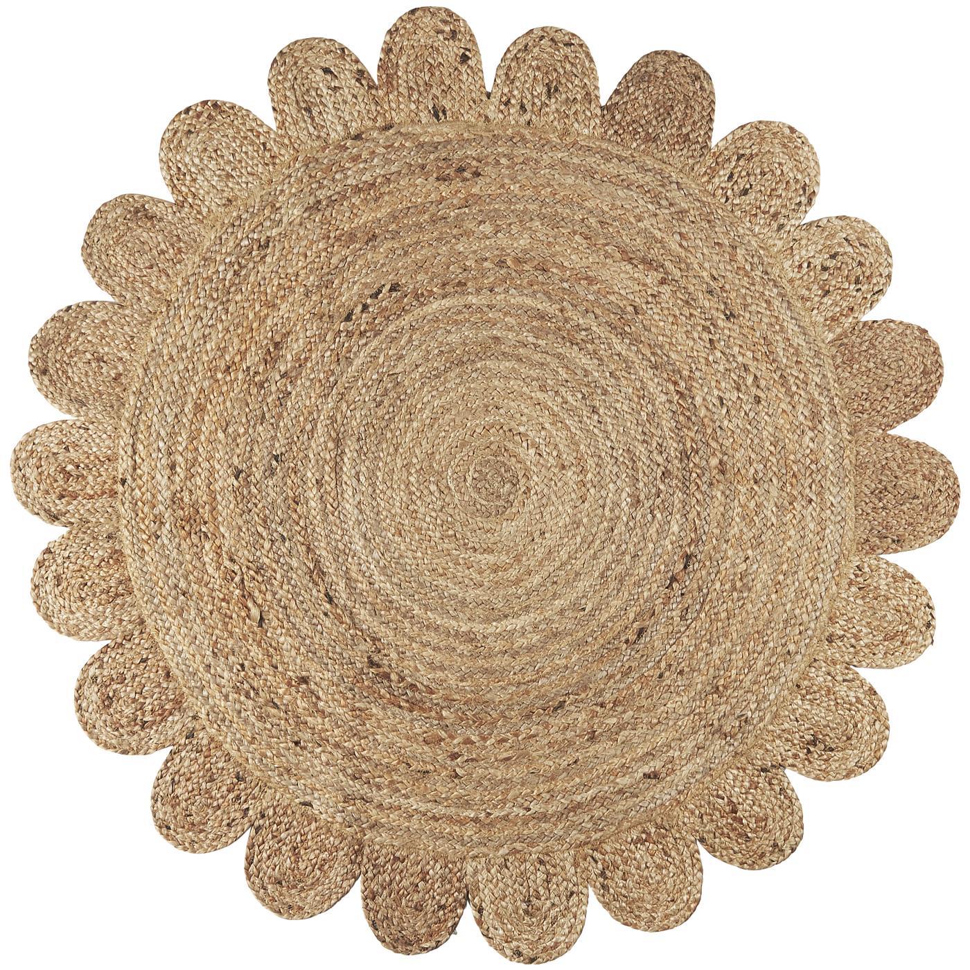 Levně IB Laursen Jutový koberec FLOWER 120 cm