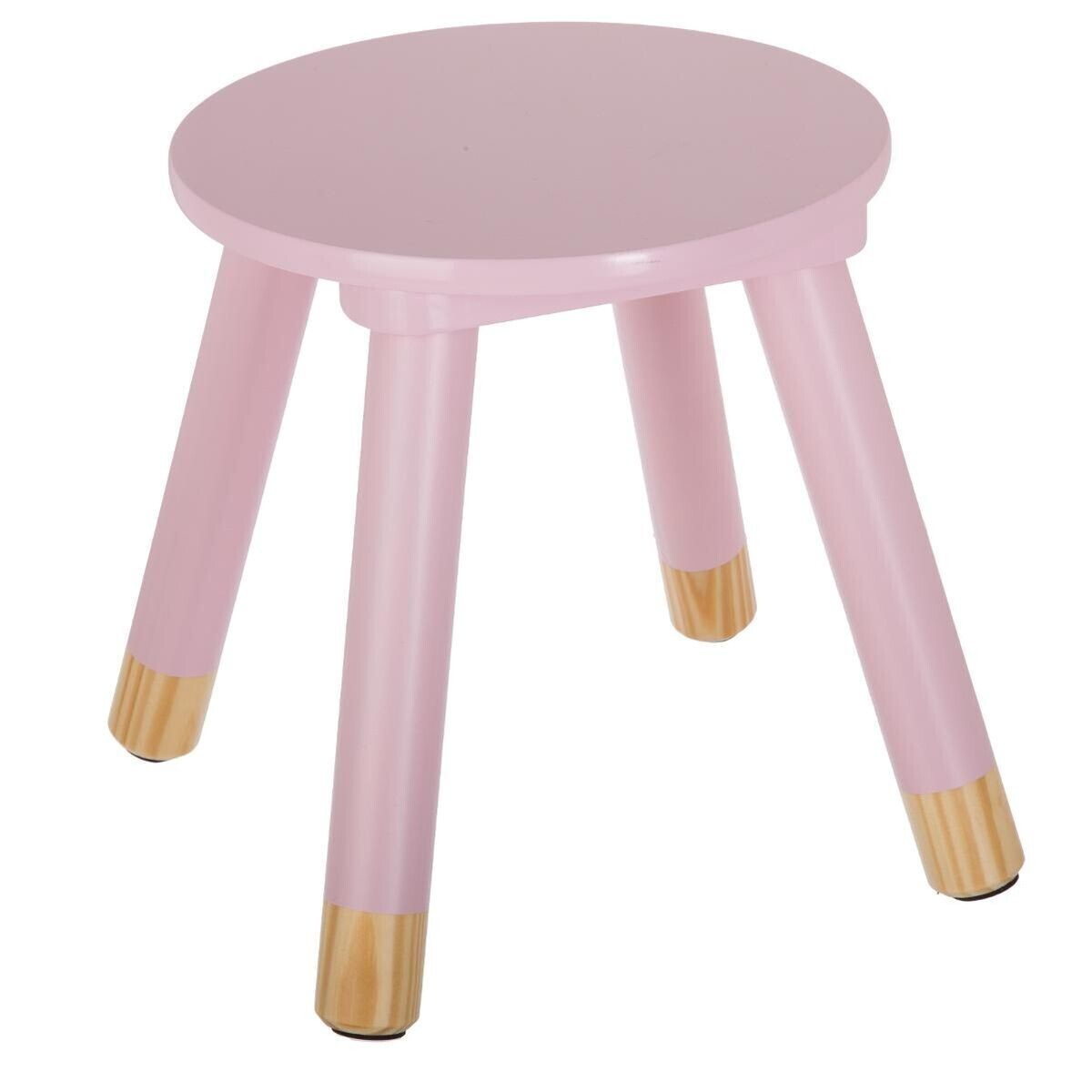 Levně Růžová dětská stolička STOOL PINK