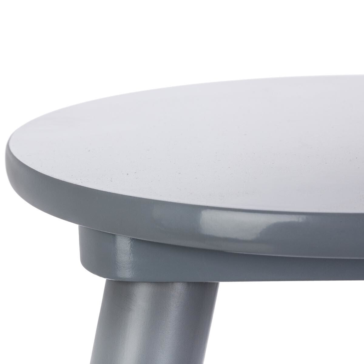 Šedá dětská stolička STOOL GREY (obrázek 3)