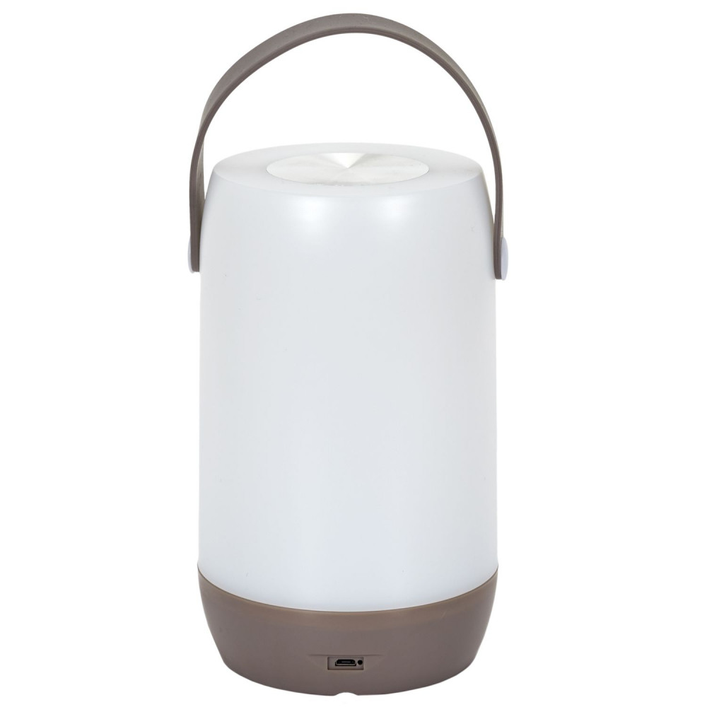 Levně Bílá dotyková LED lampa NOMAD TAUPE