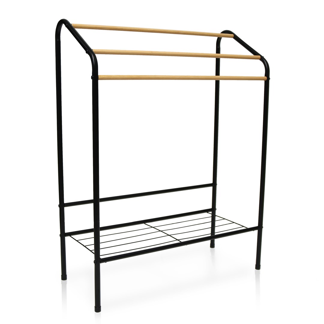 Levně Černý věšák ZELN COATRACK