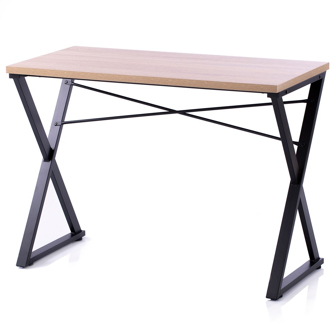 Levně Psací stůl s deskou v dekoru dub LIRN